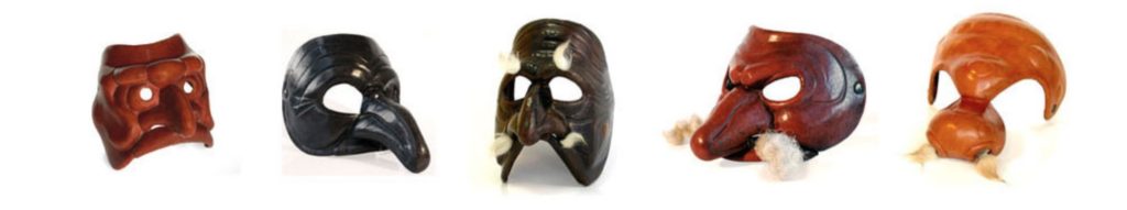 Masks by Antonio Fava